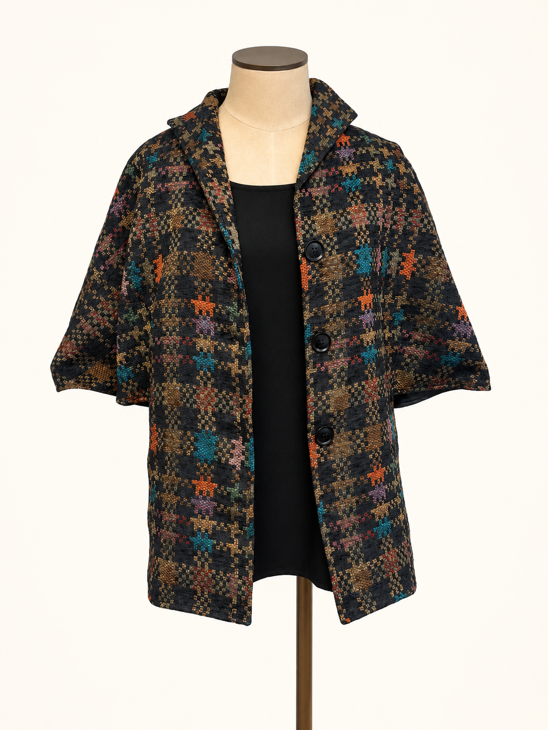 Mosaic Cape Jacket