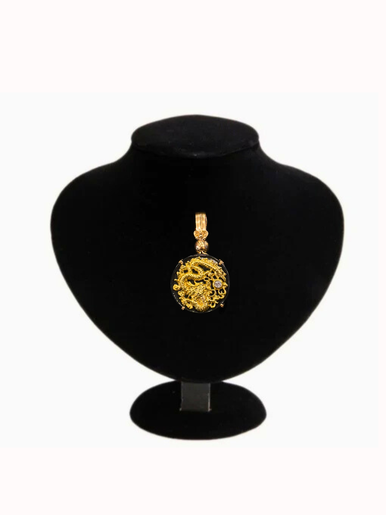 Starfire | Onyx Cz Dragon Pendant