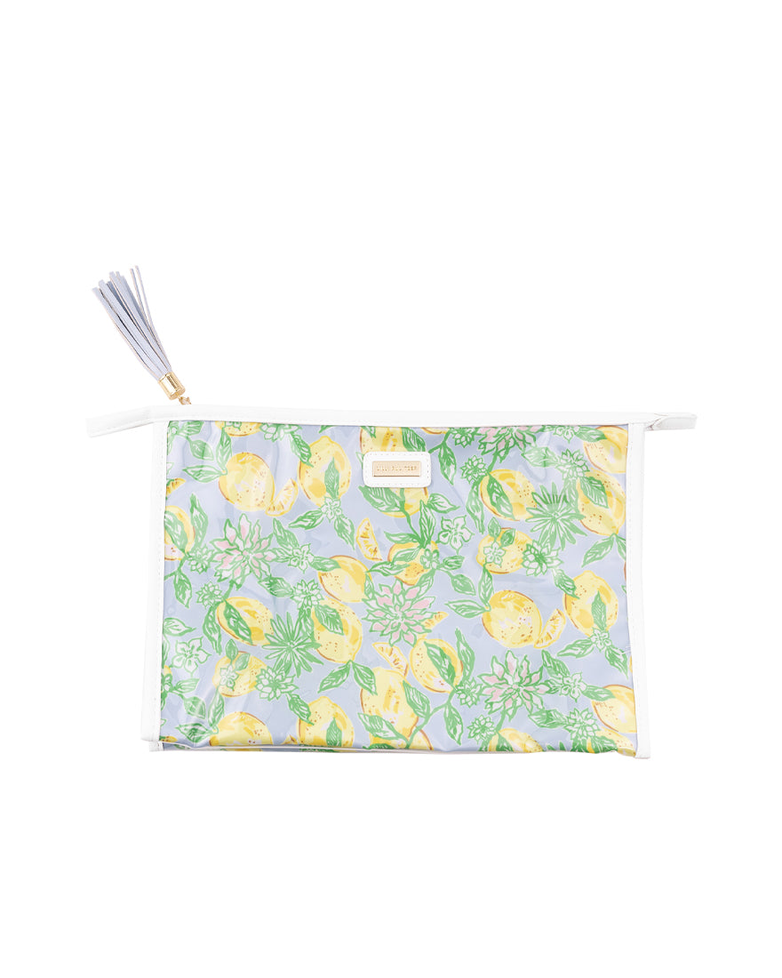 Lilly Pulitzer | Oversized Pouch - Make Lemonade