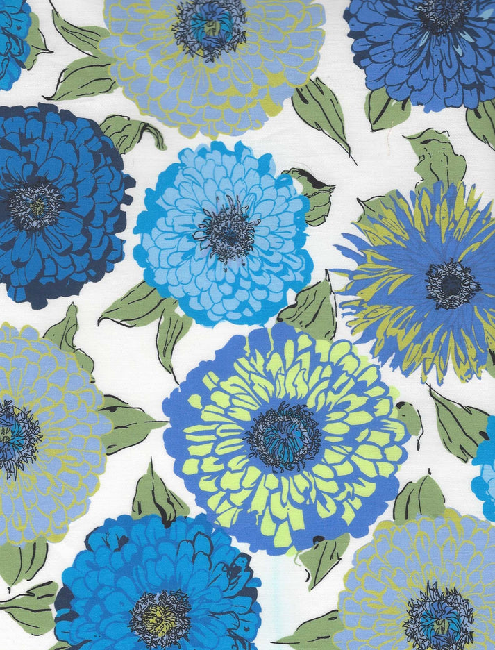 Patty Kim | Elizabeth Top - Blue Zinnias