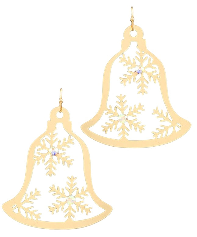Cloister Collection | Gold Bell Earrings