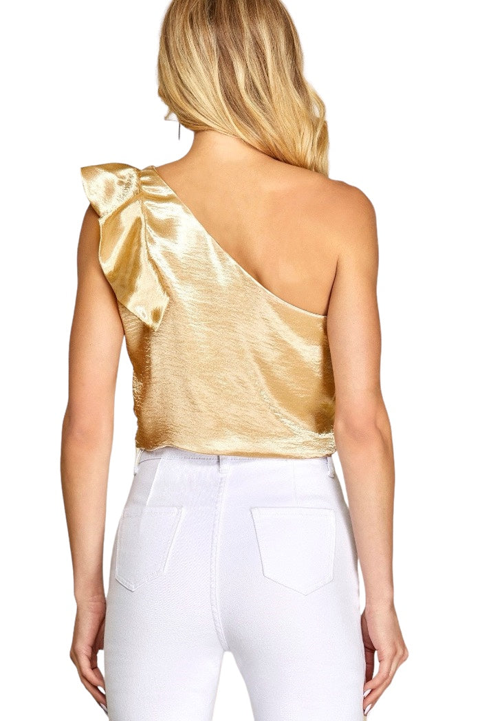Cloister Collection | One shoulder Top
