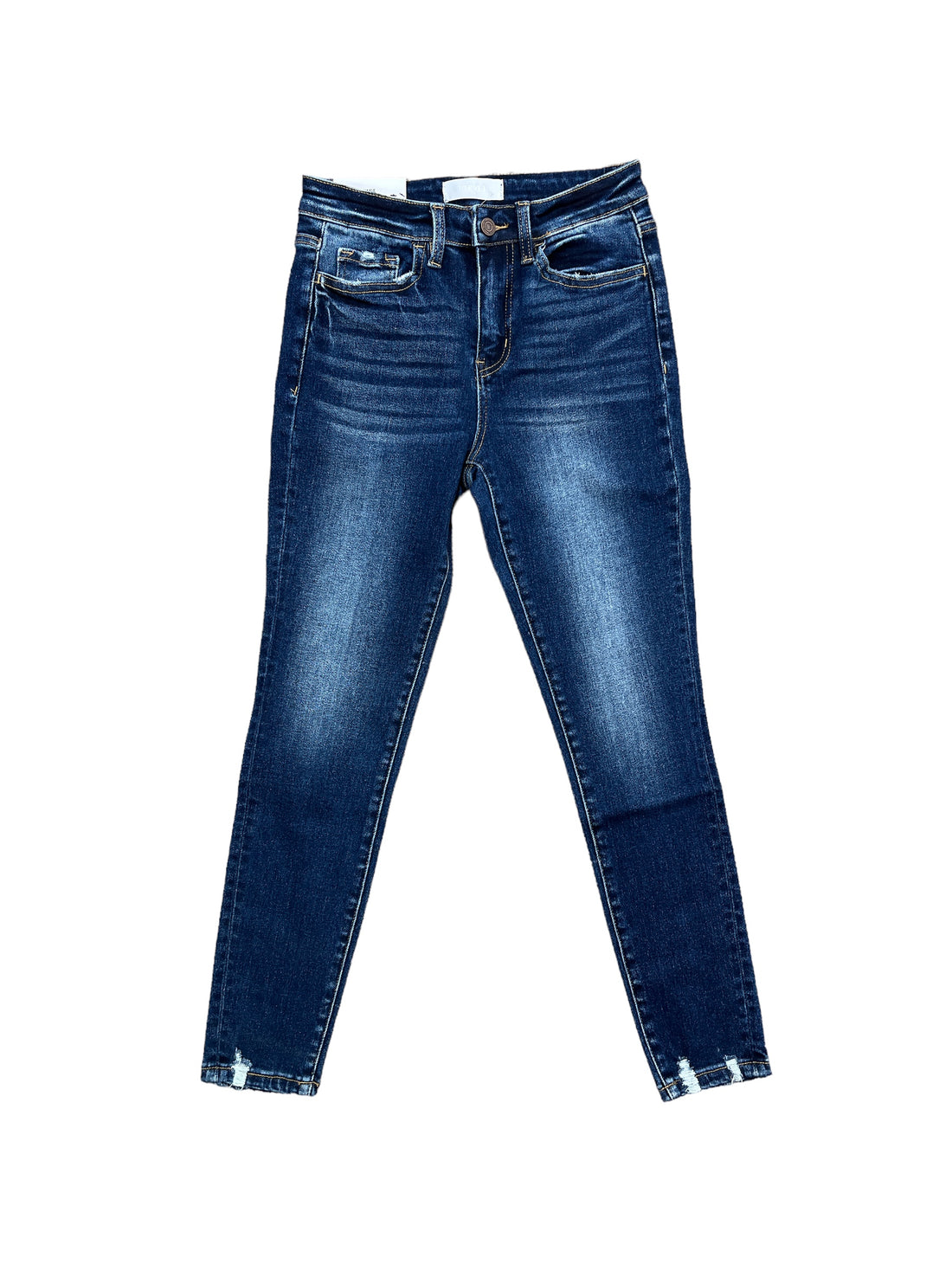 Flying Monkey | High Rise Hem Ankle Skinny