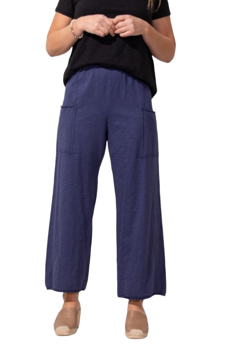Escape By Hab | Navy Flood Pant