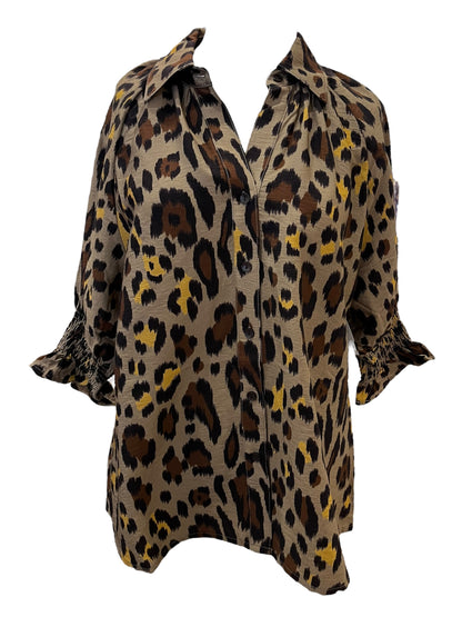 Boho Chic | Animal Print Top