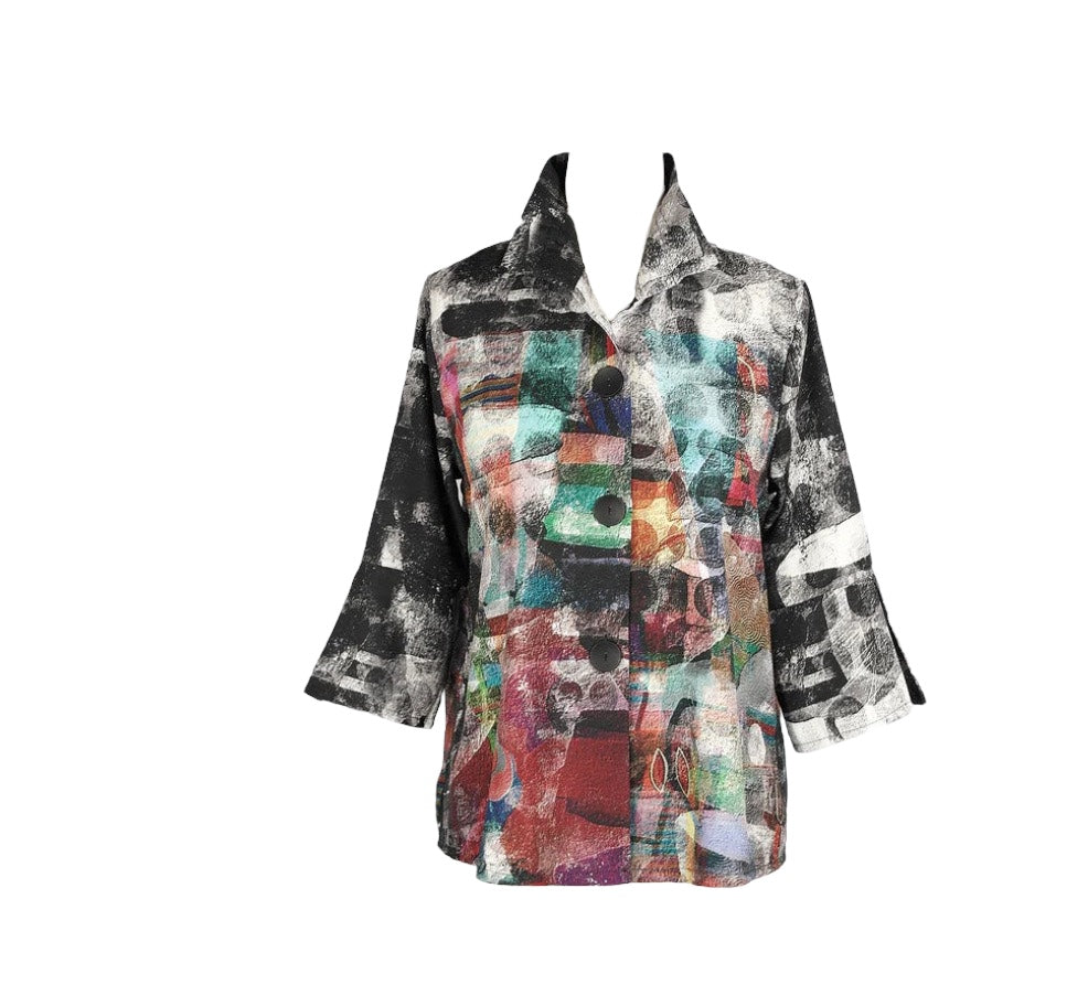 Damee | Multi Organza Jacket