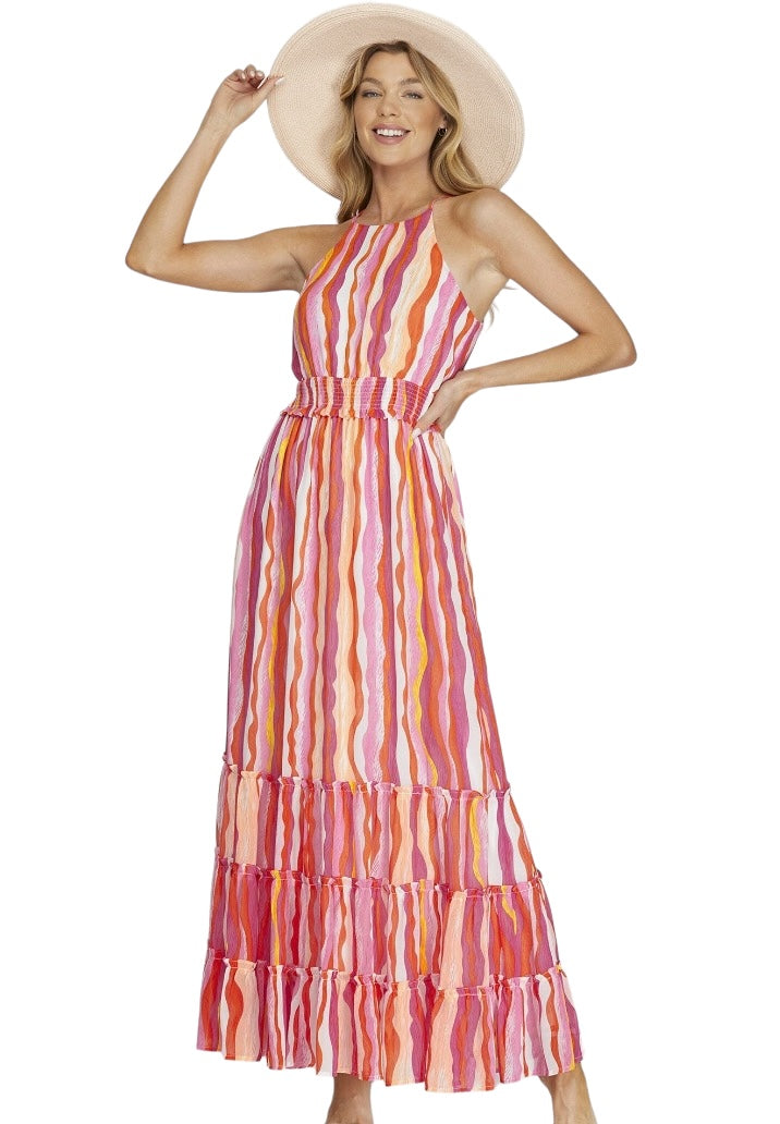 Cloister Collection | Stripe Maxi Dress