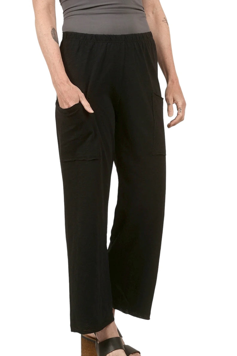 Escape By Hab | Cotton Slub Pocket Flood Pant