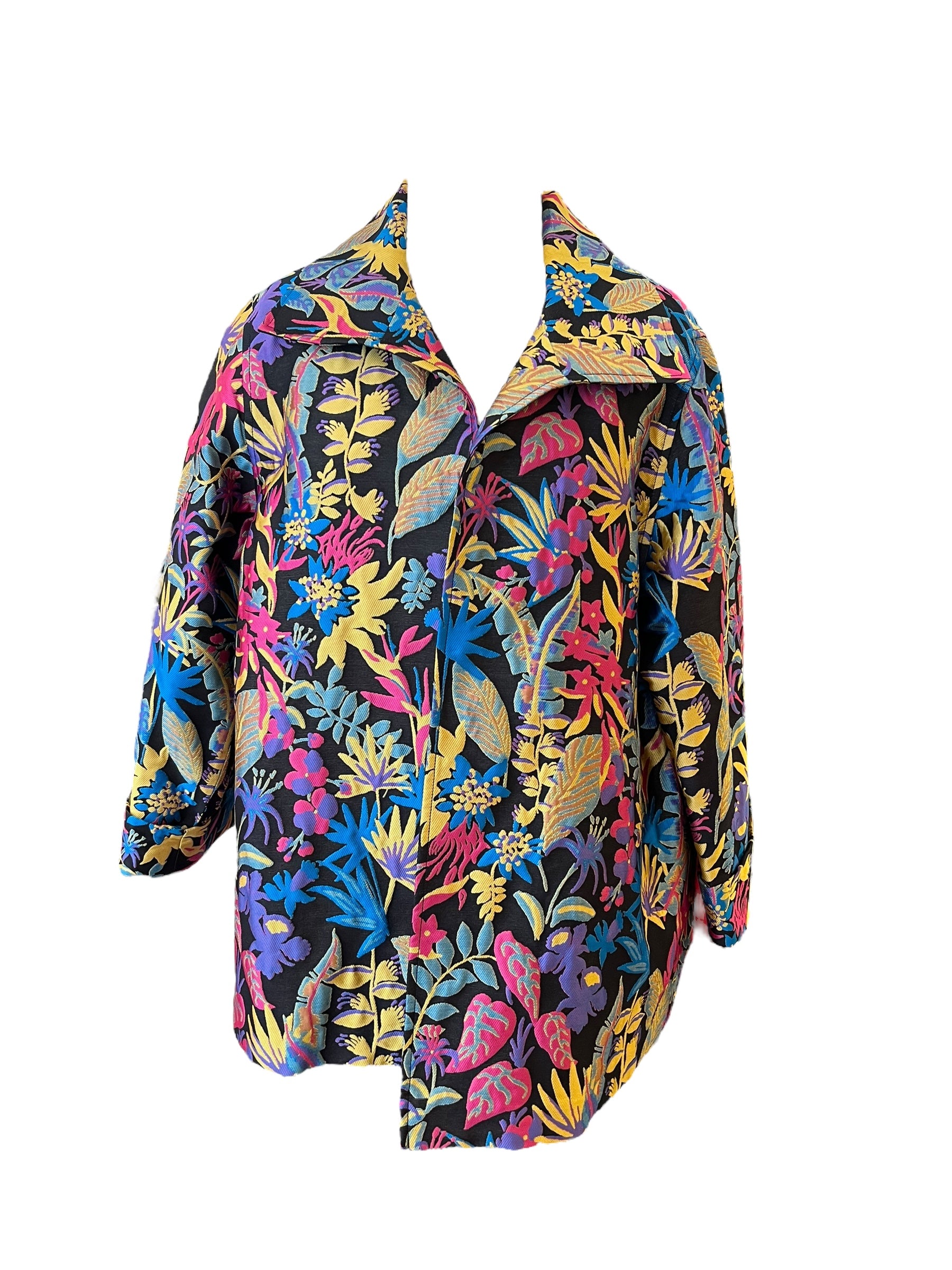 Caroline Rose | Flower Print Jacket