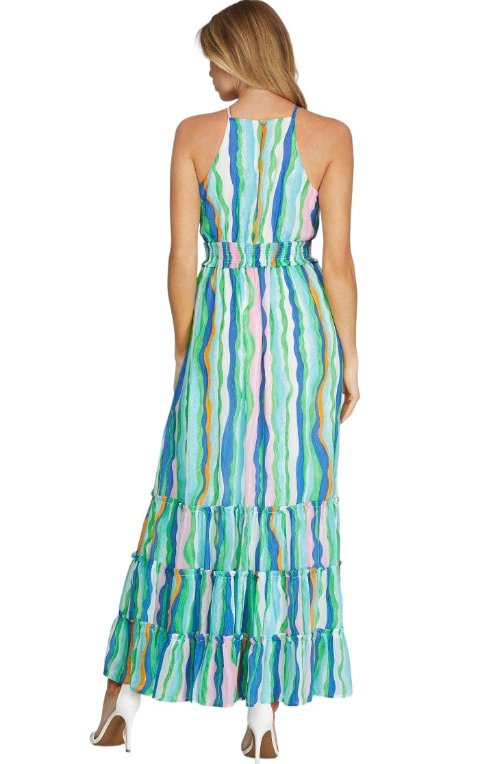 Cloister Collection | Stripe Maxi Dress