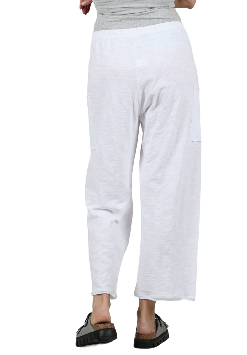 Escape By Hab | Cotton Slub Pocket Flood Pant