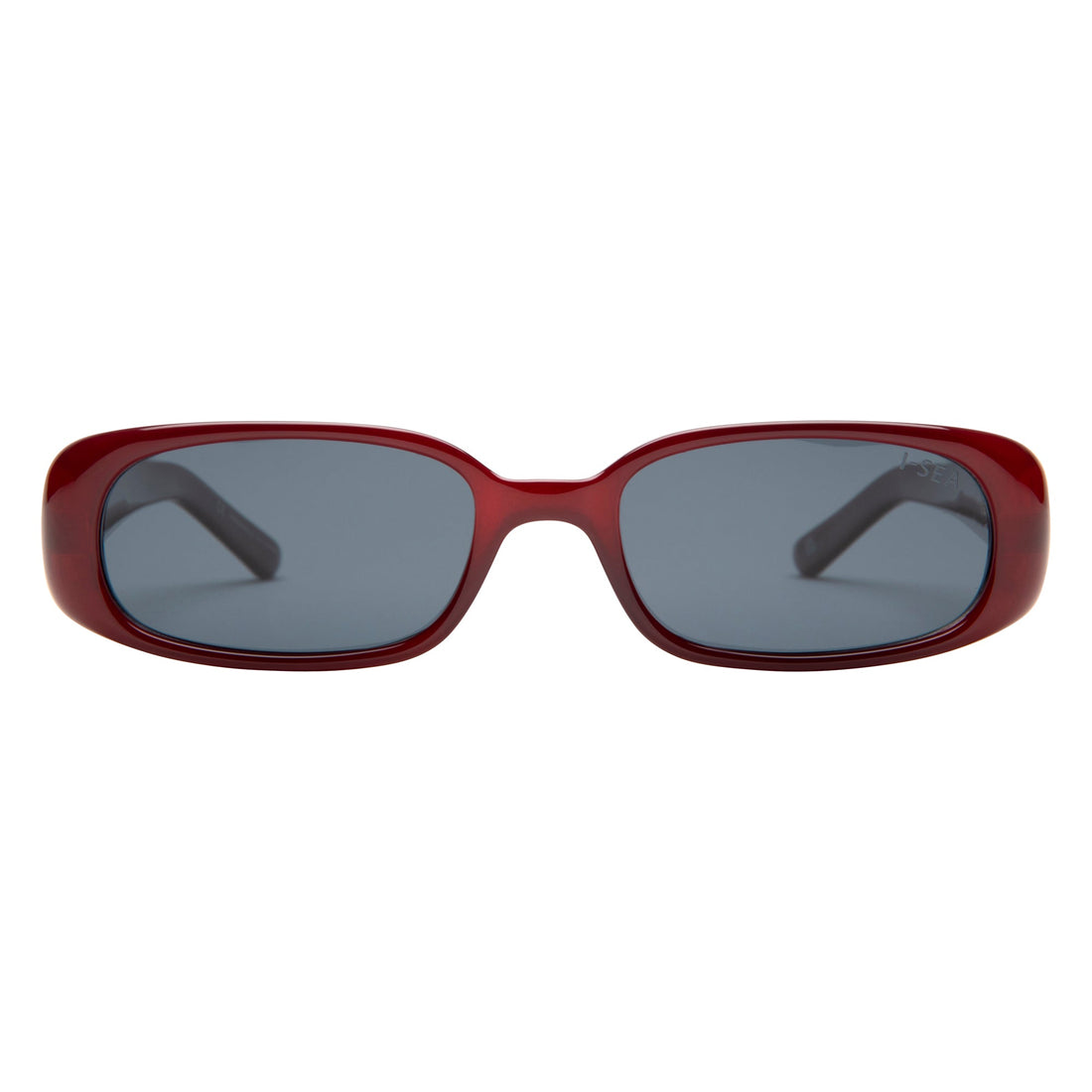 Savoy Polarized Sunglasses - Oxblood/Smoke