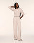 SPANX AirEssentials®
Long Sleeve Shawl Collar Jumpsuit in Mushroom
