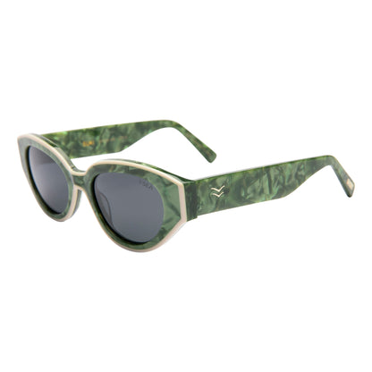 Suki Sunglasses - Moss/Smoke