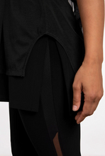 Load image into Gallery viewer, Sympli | Mesh Slit Back Tunic Cap Sl
