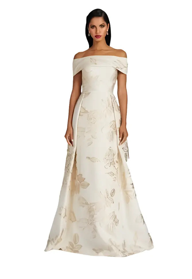Teri Jon | Off-shldr Gown
