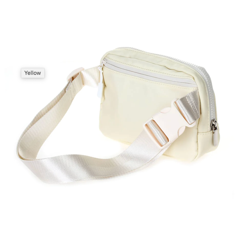 Cloister Collection  | Unisex Fanny Pack Ivory