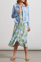 Load image into Gallery viewer, Tribal | High Low Button Front Dress
