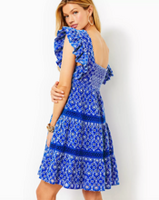 Load image into Gallery viewer, Lilly Pulitzer | Morrie Ruffle Sleeve Eyelet dress
