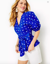 Load image into Gallery viewer, Lilly Pulitzer | Kara Cotton Wrap Top
