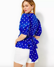 Load image into Gallery viewer, Lilly Pulitzer | Kara Cotton Wrap Top
