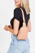 Load image into Gallery viewer, Cloister Collection | Mini Soft Sling Bag Tan
