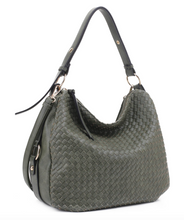 Load image into Gallery viewer, Cloister Collection | Woven Shoulder Hobo Bag
