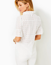 Load image into Gallery viewer, Lilly Pulitzer | Calynn Eyelet Button Down
