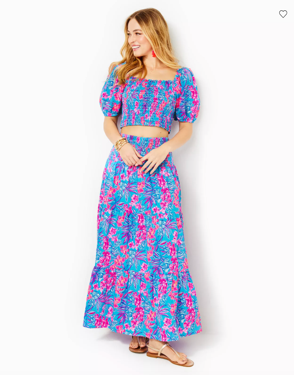 Lilly Pulitzer | Aston Maxi Set | LILLY PULITZER | Cloister Collection Designer Fashion