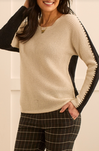 Load image into Gallery viewer, Tribal | Dolman Sweater Whip Stitch
