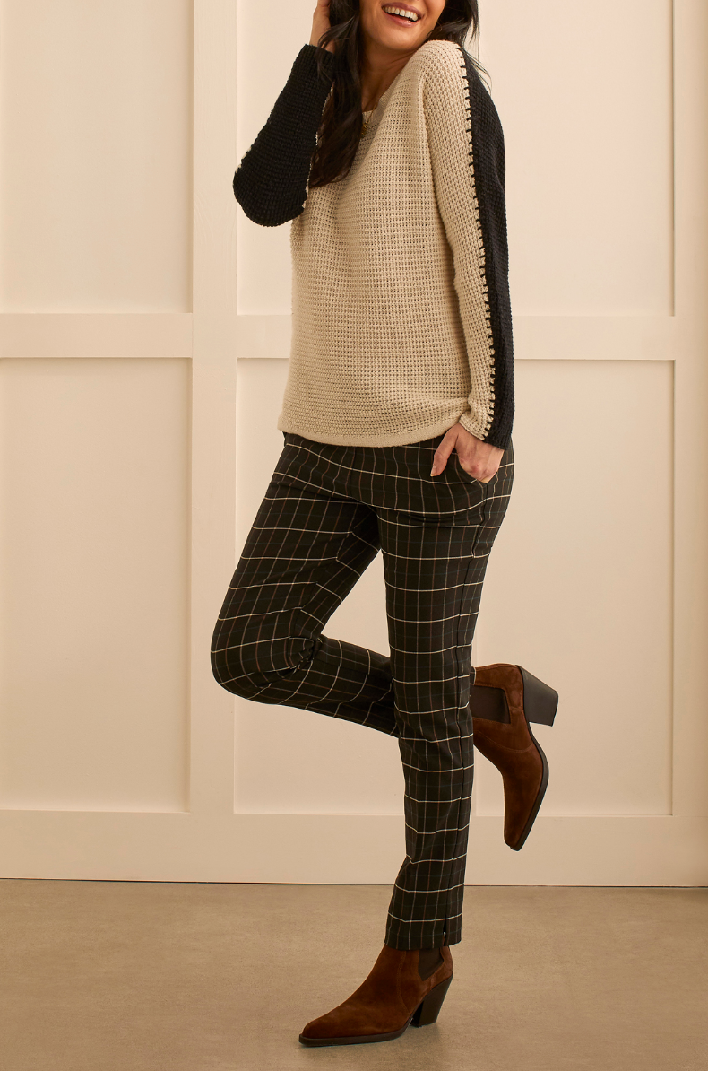 Tribal | Dolman Sweater Whip Stitch