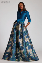 Load image into Gallery viewer, Teri Jon | Shirt Dress Gown
