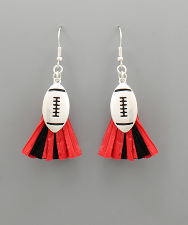 Cloister Collection | Football Earrings