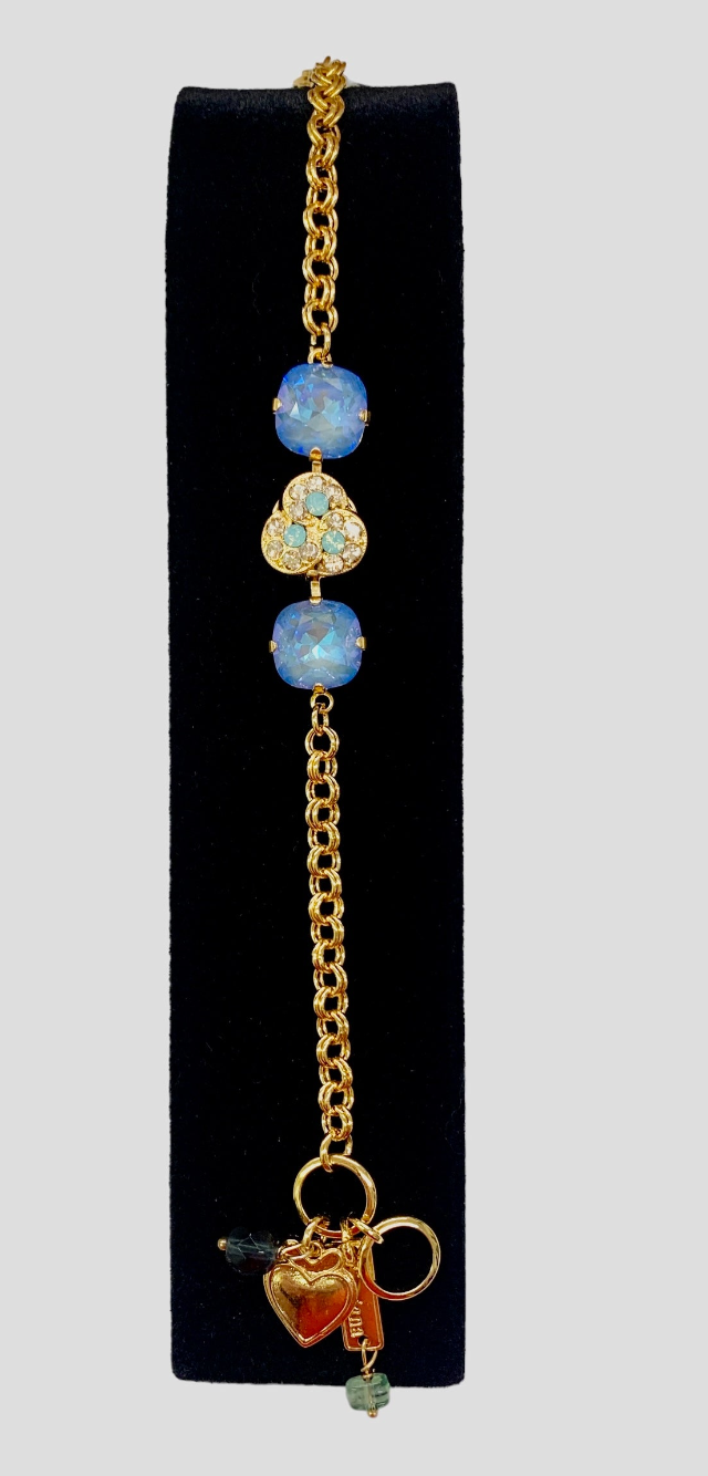 Mariana Jewelry | Swirl & Cushion Cut Chain