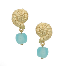 Load image into Gallery viewer, Susan Shaw | Shell Drop Earrings
