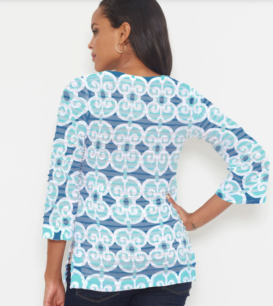 Whimsy Rose |  Print Top