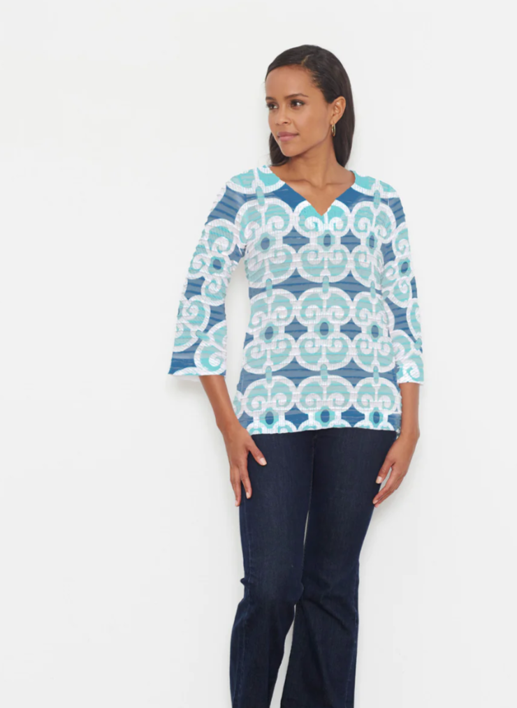 Whimsy Rose |  Print Top