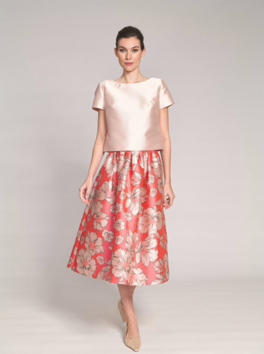 Bigio Collectio | Floral Skirt