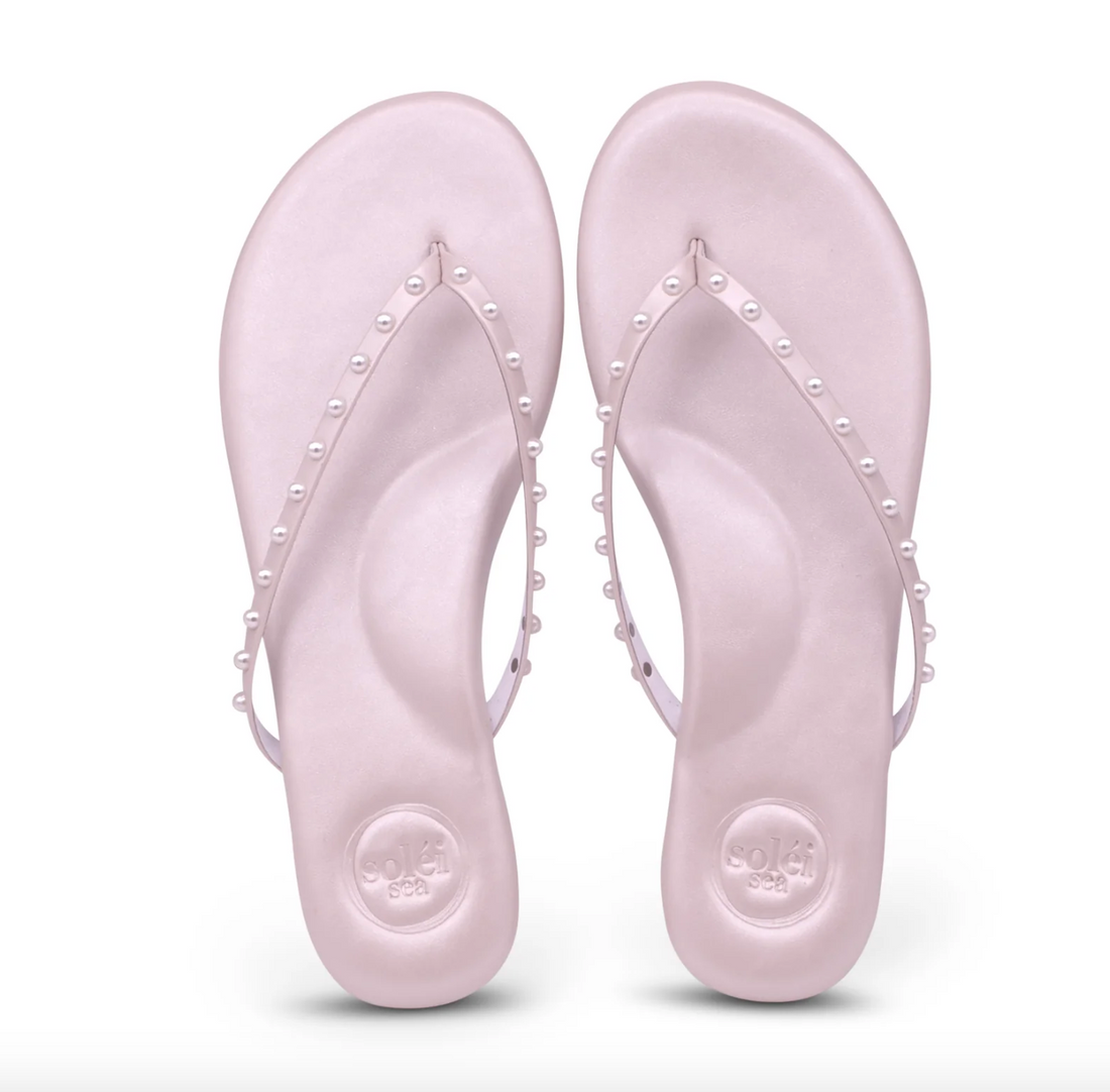 Solei Sea | Indie Perla Flip Flop | Solei Sea | Cloister Collection Designer Fashion