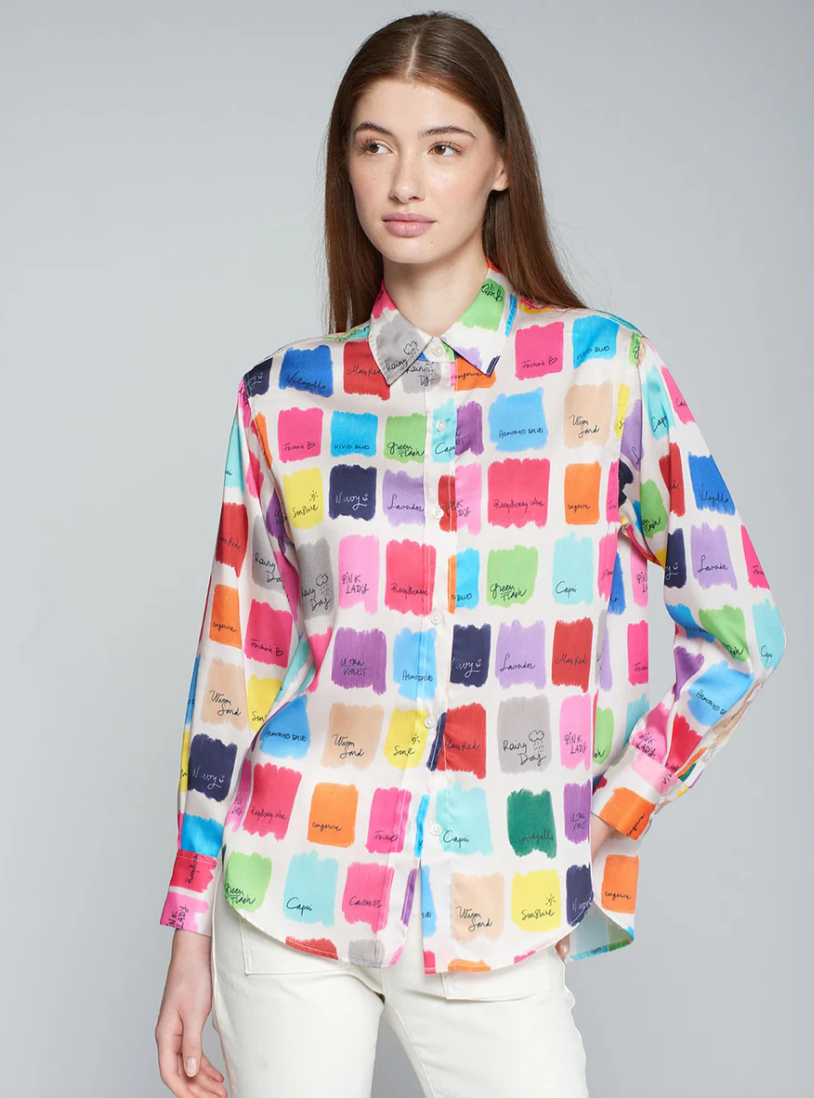 Vilagallo | Color Squares Top