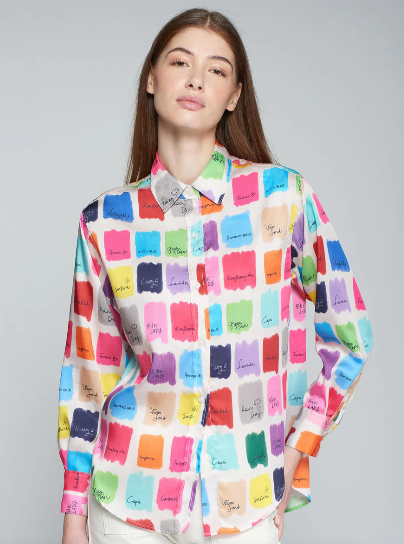 Vilagallo | Color Squares Top