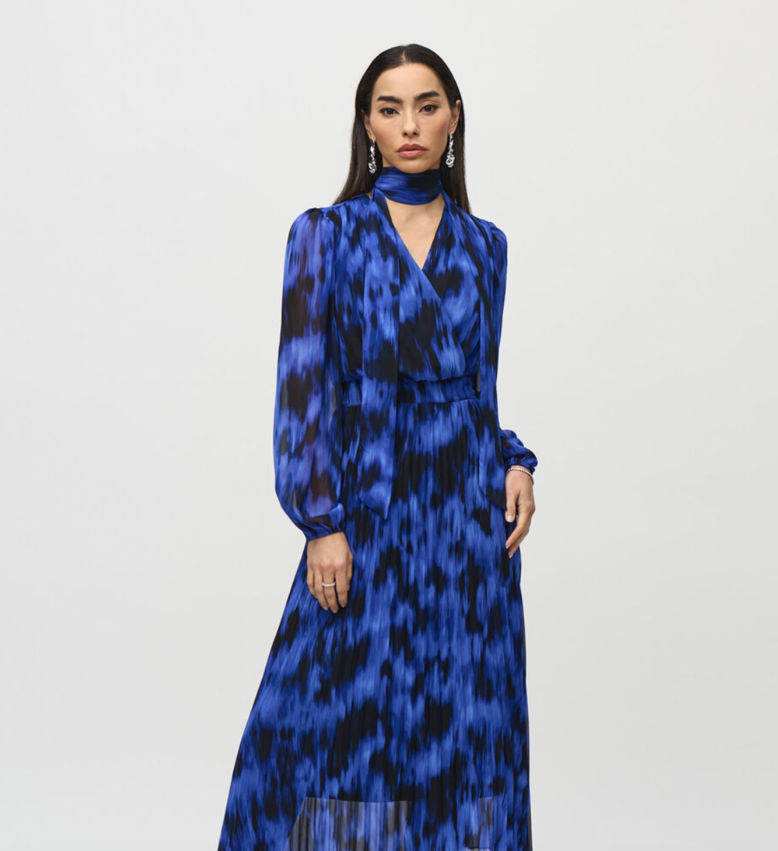 Joseph Ribkoff | Chiffon Midi Dress