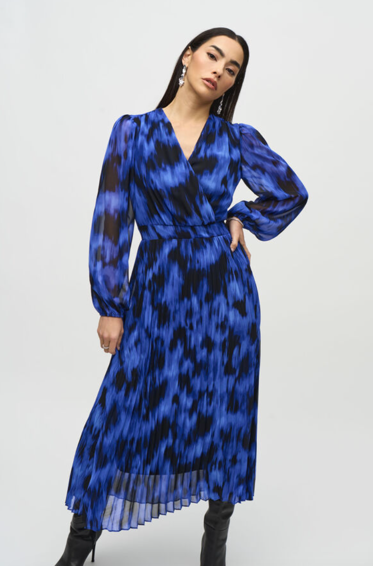 Joseph Ribkoff | Chiffon Midi Dress