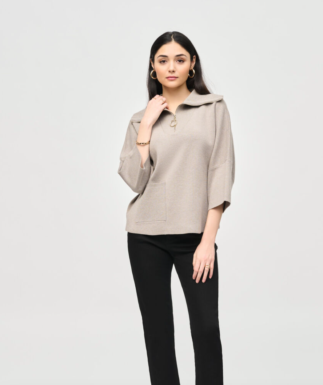 Joseph Ribkoff | Zip Sweater