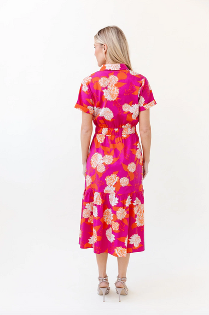 Sheridan French | Gwyneth Dress - Dahlia Flouris