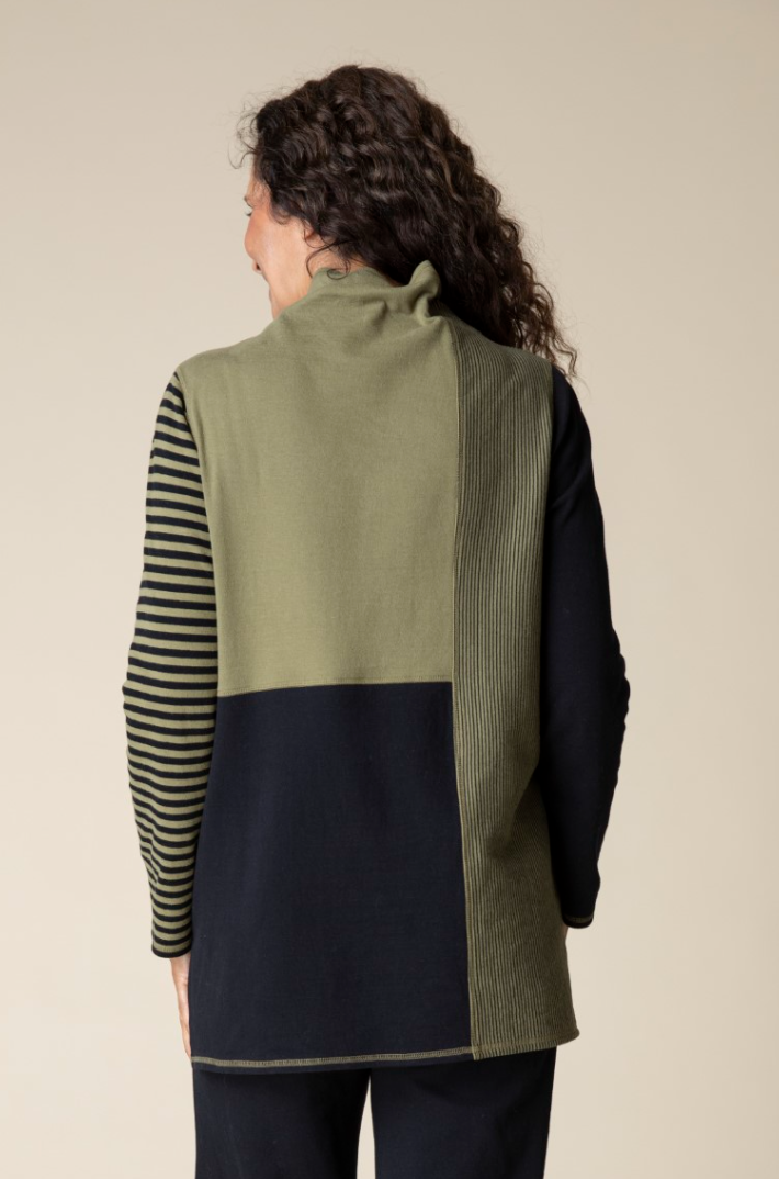 Habitat | Dbl Face Mix Stripe Colorblock Tunic