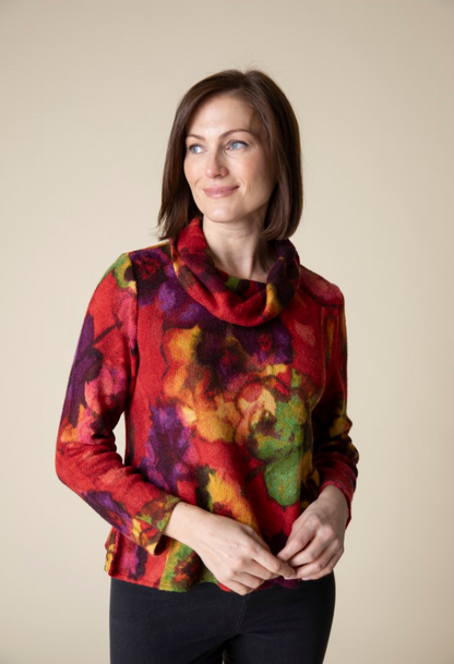 Habitat | Abstract Floral Easy Cowl