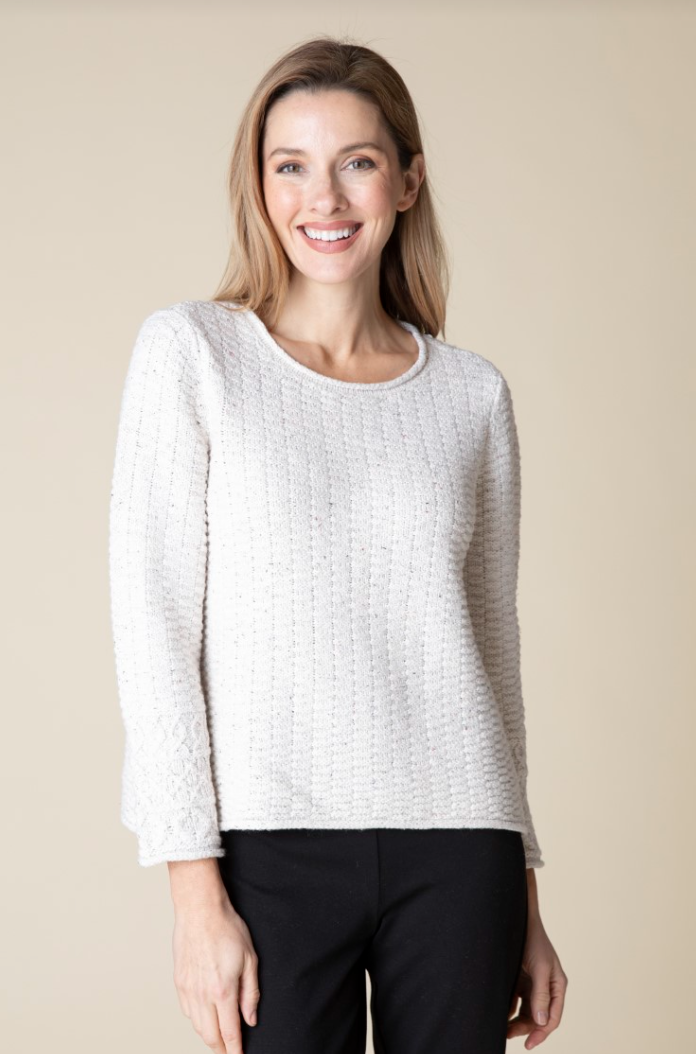 Habitat | Harvest Tweed Brick Stitch Sweater