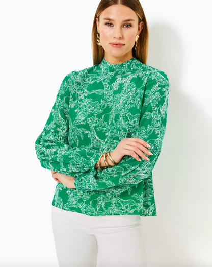 Lilly Pulitzer | Witaker Silk Top