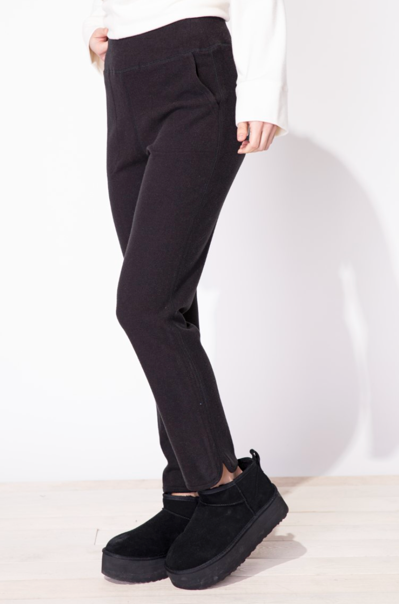 Escape By Hab | Buttery Rib Knit Saturday Pant